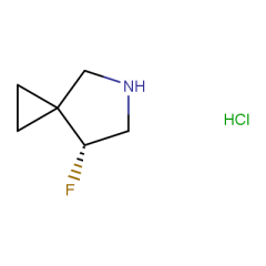 7-fluoro-5-azaspiro[2.4]heptane hydrochloride