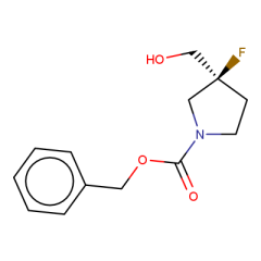 benzyl (3S)-3-fluoro-3-(hydroxymethyl)pyrrolidine-1-carboxylate