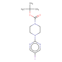 tert-butyl 4-(5-iodopyrimidin-2-yl)piperazine-1-carboxylate