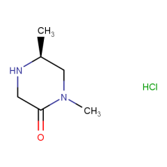(5S)-1,5-dimethylpiperazin-2-one hydrochloride
