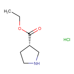 ethyl (3S)-pyrrolidine-3-carboxylate hydrochloride