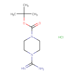 tert-butyl 4-carbamimidoylpiperazine-1-carboxylate hydrochloride