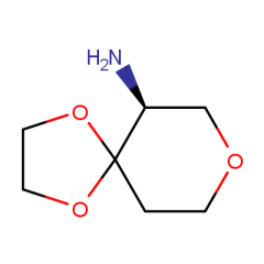 1,4,8-trioxaspiro[4.5]decan-6-amine