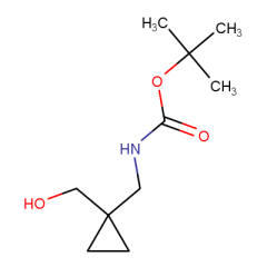 tert-butyl N-{[1-(hydroxymethyl)cyclopropyl]methyl}carbamate