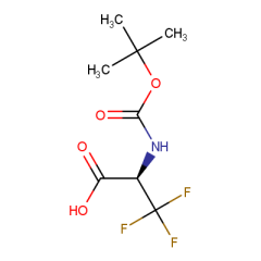 2-(tert-butoxycarbonylamino)-3,3,3-trifluoro-propanoic acid