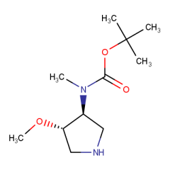 tert-butyl N-[(3S,4S)-4-methoxypyrrolidin-3-yl]-N-methylcarbamate