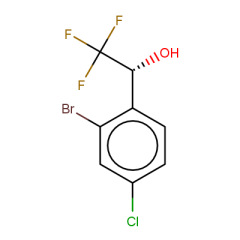 (1R)-1-(2-bromo-4-chlorophenyl)-2,2,2-trifluoroethan-1-ol