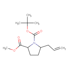 1-tert-butyl 2-methyl 5-(prop-2-en-1-yl)pyrrolidine-1,2-dicarboxylate