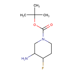 tert-butyl 3-amino-4-fluoropiperidine-1-carboxylate