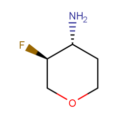 (3S,4R)-3-fluorotetrahydropyran-4-amine