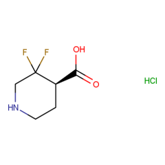 3,3-difluoropiperidine-4-carboxylic acid hydrochloride