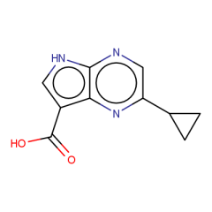 2-cyclopropyl-5H-pyrrolo[2,3-b]pyrazine-7-carboxylic acid