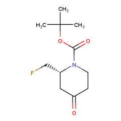 tert-butyl 2-(fluoromethyl)-4-oxopiperidine-1-carboxylate