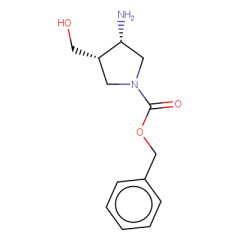 benzyl cis-3-amino-4-(hydroxymethyl)pyrrolidine-1-carboxylate