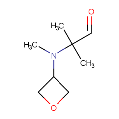 2-methyl-2-[methyl(oxetan-3-yl)amino]propanal
