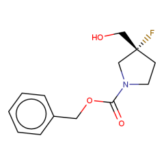 benzyl (3R)-3-fluoro-3-(hydroxymethyl)pyrrolidine-1-carboxylate