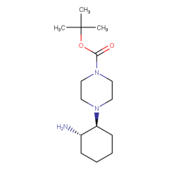 tert-butyl 4-[trans-2-aminocyclohexyl]piperazine-1-carboxylate