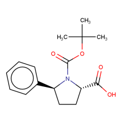 (2S,5S)-1-tert-butoxycarbonyl-5-phenyl-pyrrolidine-2-carboxylic acid