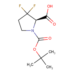 1-[(tert-butoxy)carbonyl]-3,3-difluoropyrrolidine-2-carboxylic acid