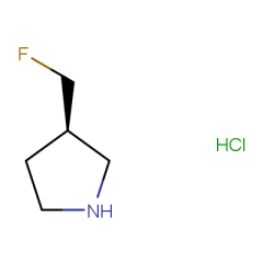 (3R)-3-(fluoromethyl)pyrrolidine hydrochloride