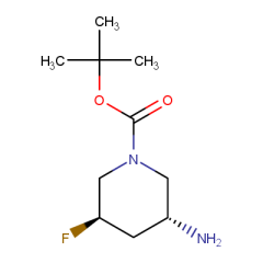 tert-butyl (3R,5R)-3-amino-5-fluoropiperidine-1-carboxylate