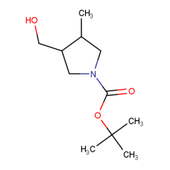 tert-butyl 3-(hydroxymethyl)-4-methyl-pyrrolidine-1-carboxylate
