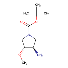 tert-butyl (3R,4R)-3-amino-4-methoxypyrrolidine-1-carboxylate