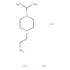 2-[4-(propan-2-yl)piperazin-1-yl]ethan-1-amine trihydrochloride