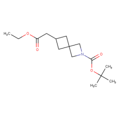 tert-butyl 6-(2-ethoxy-2-oxoethyl)-2-azaspiro[3.3]heptane-2-carboxylate