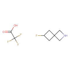 6-fluoro-2-azaspiro[3.3]heptane 2,2,2-trifluoroacetate