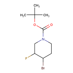 tert-butyl 4-bromo-3-fluoropiperidine-1-carboxylate