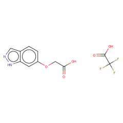 2-(2H-indazol-6-yloxy)acetic acid trifluoroacetate