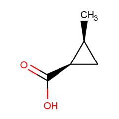 (1R,2S)-2-methylcyclopropane-1-carboxylic acid