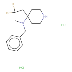 1-benzyl-3,3-difluoro-1,8-diazaspiro[4.5]decane dihydrochloride