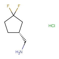[(1R)-3,3-difluorocyclopentyl]methanamine hydrochloride