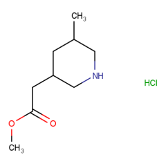 methyl 2-(5-methylpiperidin-3-yl)acetate hydrochloride