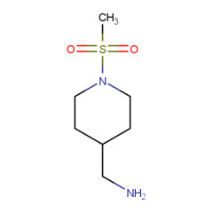 (1-methanesulfonylpiperidin-4-yl)methanamine
