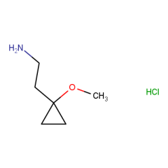 2-(1-methoxycyclopropyl)ethan-1-amine hydrochloride
