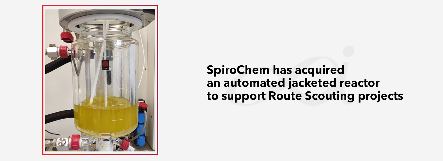 Expertise of the month: Automated Jacketed Reactor