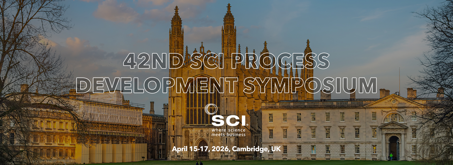SpiroChem to Attend the 42nd SCI Process Development Symposium in Cambridge