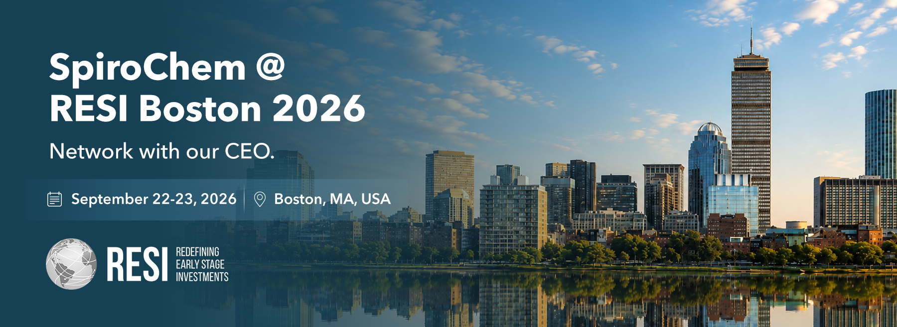 SpiroChem to Participate in RESI Boston 2026