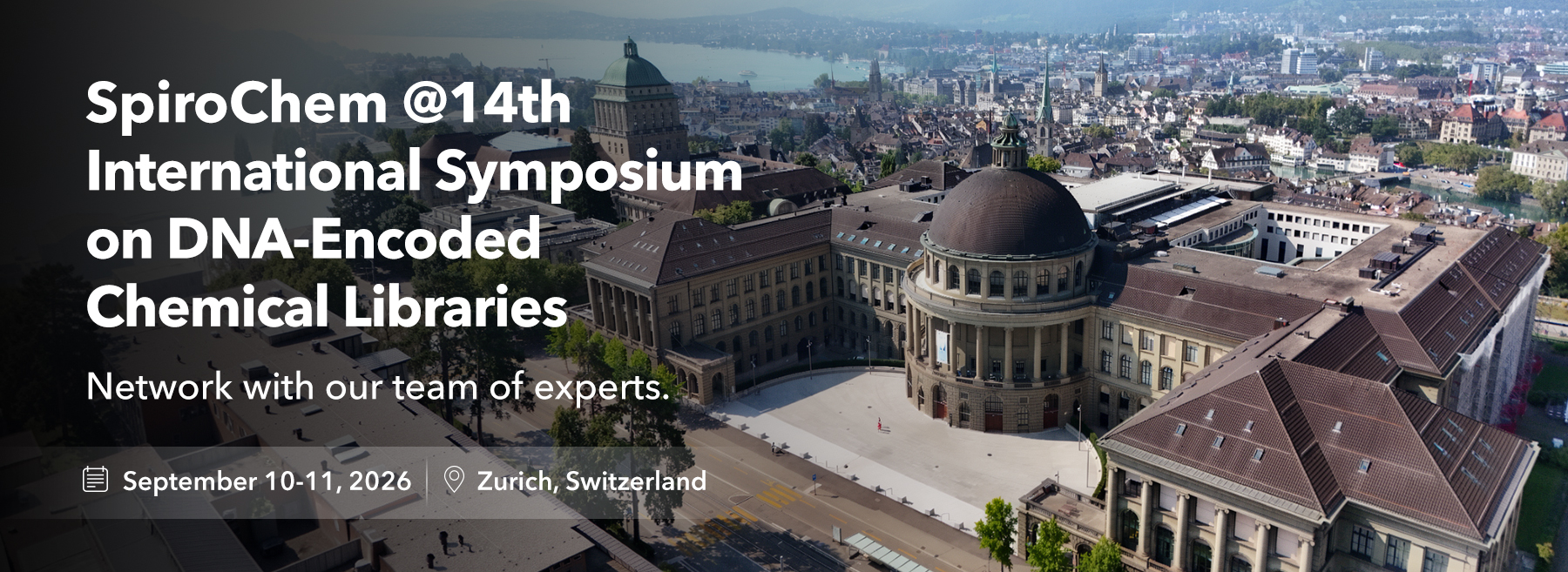 SpiroChem to Participate in the 14th International Symposium on DNA-Encoded Chemical Libraries in Zurich
